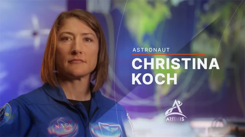 Christina Koch in the NASA interview source